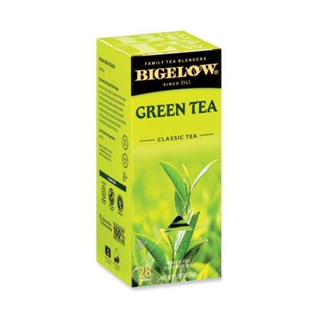 Five Star Distributors Bigelow, Single Flavor Tea, Green, 28PK 00388